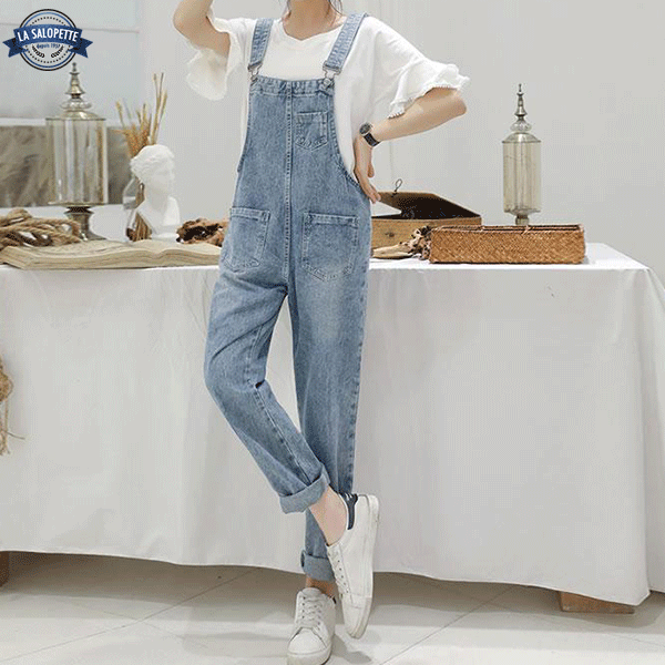 Denim smækbukser Blues Ivy