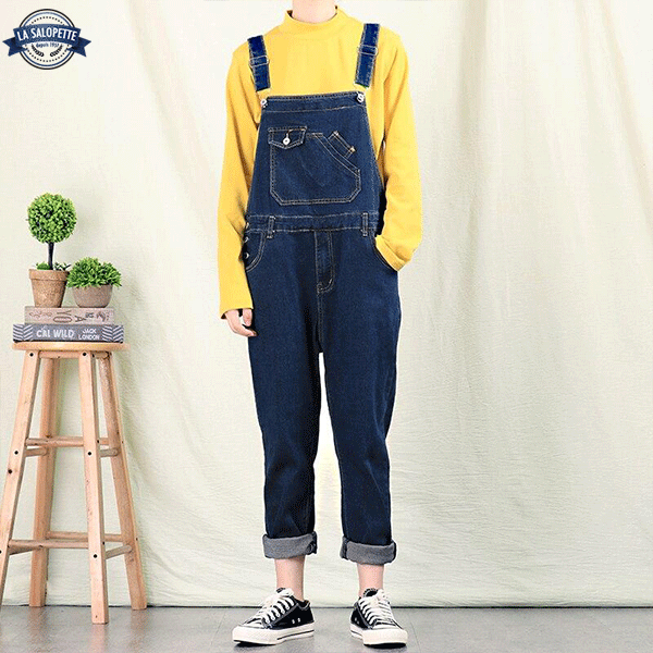 Denim smækbukser af Minion Stuart