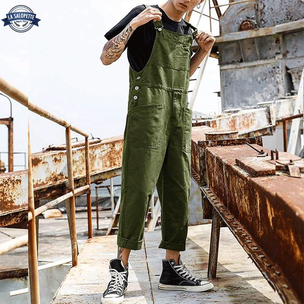 Arbejdsoveralls Grøn Camo Urban