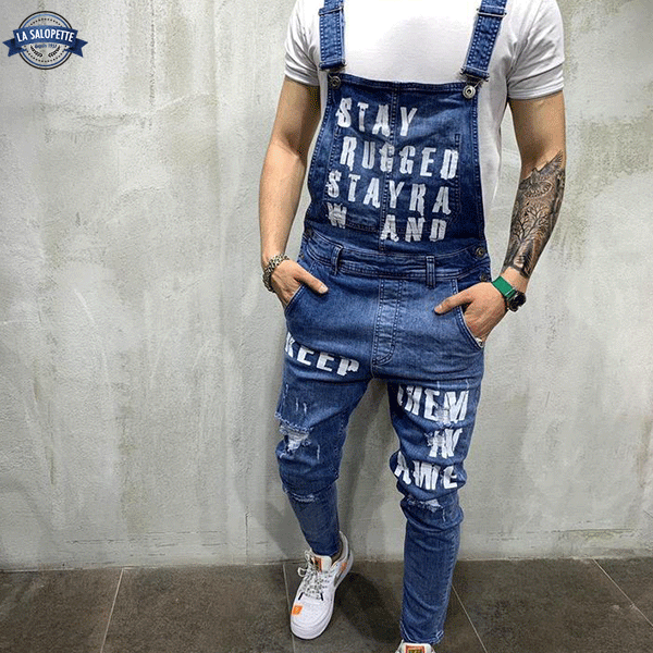 Denim smækbukser Light Blue Man Cidibe®
