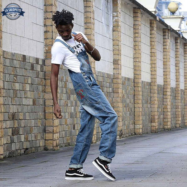 Salopette en Denim 2Pac