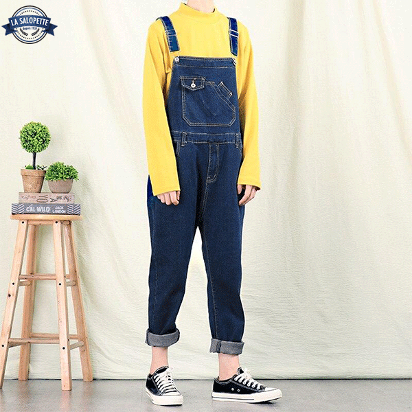 Denim smækbukser af Minion Stuart