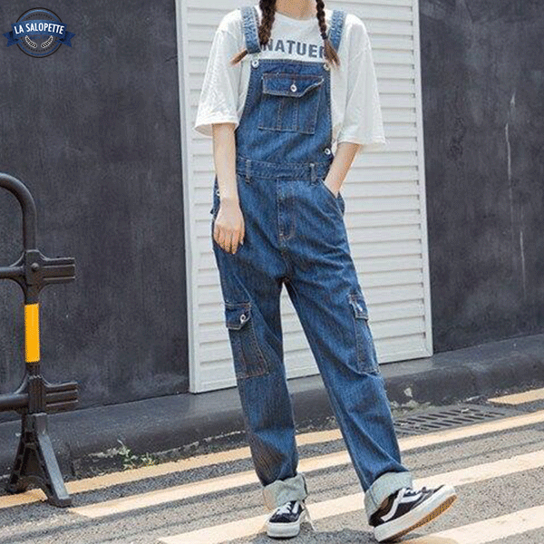 Denim smækbukser Magic Street