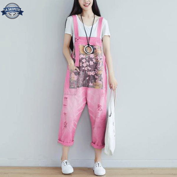 Denim smækbukser Rose Matsuyama