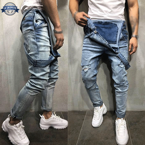 Denim smækbukser Blue Man Grizzy