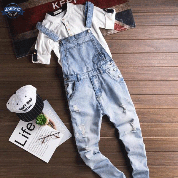 Denim smækbukser Kaptajn Style Man