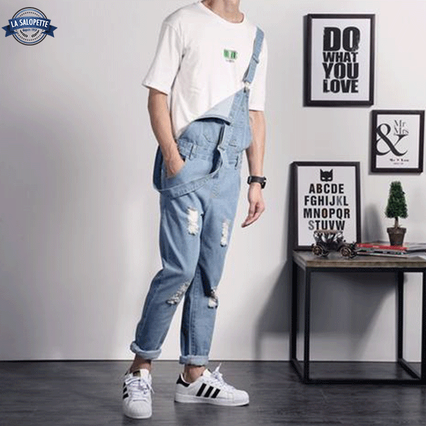 Denim smækbukser Revet Versa