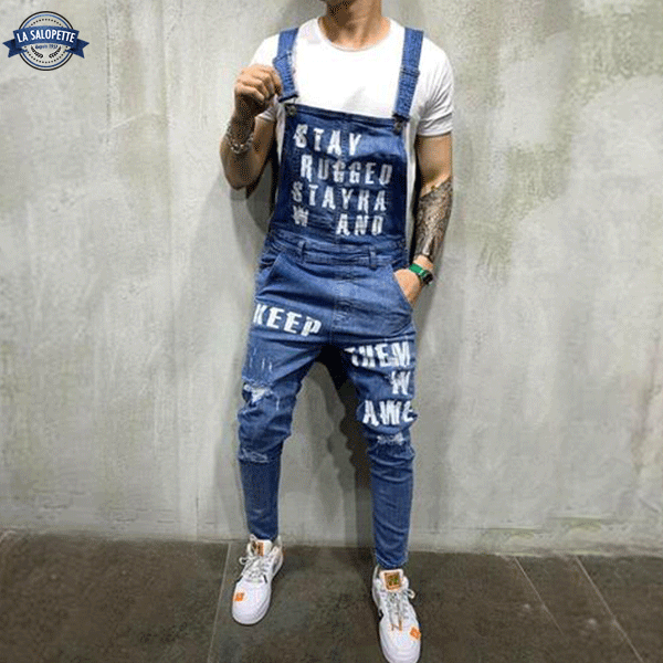 Denim smækbukser Light Blue Man Cidibe®