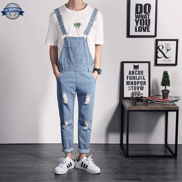 Denim smækbukser Revet Versa