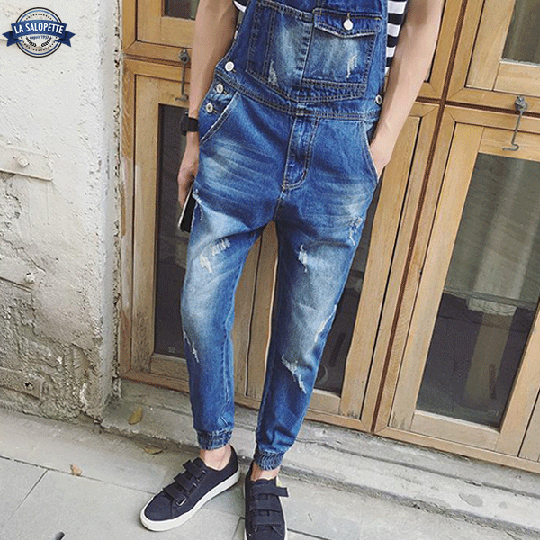 Denim smækbukser Blue Scott Urban