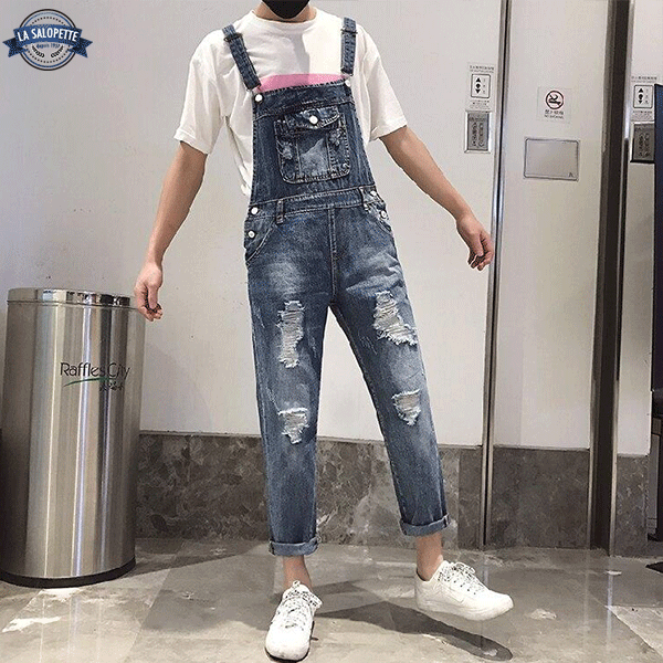 Denim smækbukser Vintage Society