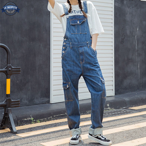 Denim smækbukser Magic Street