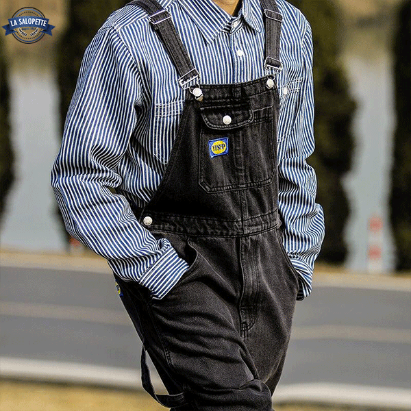 Denim overalls<br> Rameau Sort