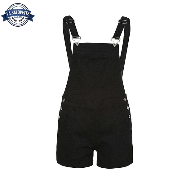 Smækbukser Shorts Stil Basic Sort