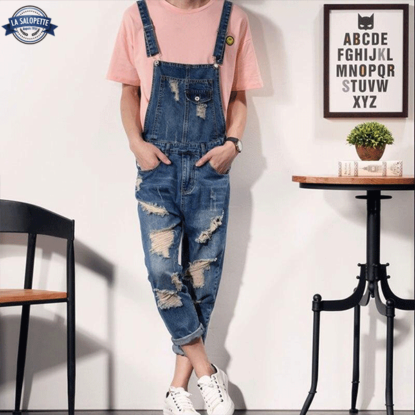 Denim smækbukser Calgary trend