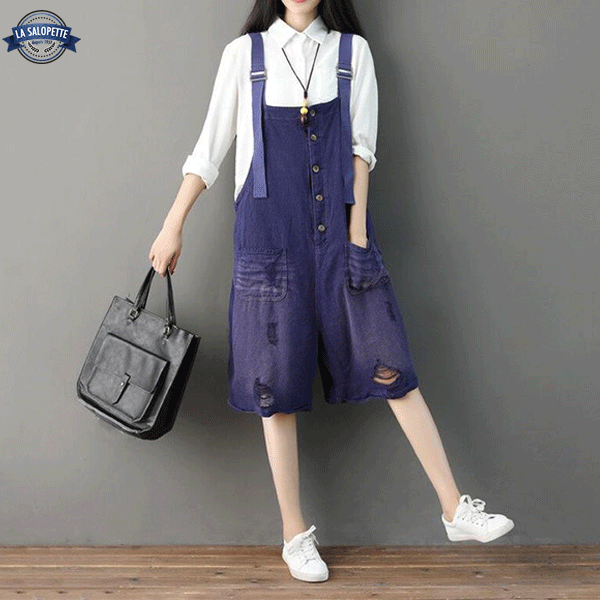 Denim smækbukser Violet Tainan