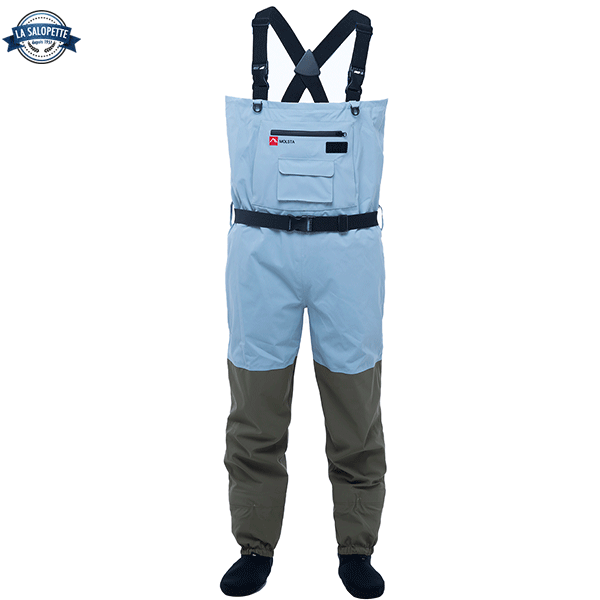 Neopren waders Professionel cyan
